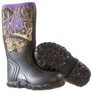 Woman's Marshall boots w/Purple trim