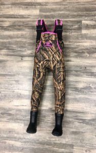 Youth Mossy Oak Shadow Grass Camo & Pink ProSport Waders
