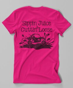 Sipping Juice & Cutting Loose Youth T-Shirt - 4 Color Options Available