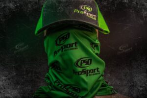 PSO Neck Gaitor - Green with Black Logo - ProSport Outdoors