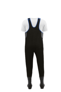 Men's Alpha Series Waders - Black with Blue Trim - ProSport Outdoors