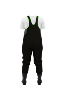 Men's Alpha Series Waders - Black with Green Trim - ProSport Outdoors
