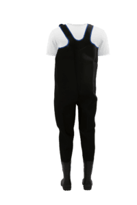 Mens ProSport Waders in Black with Blue Trim - ProSport Outdoors