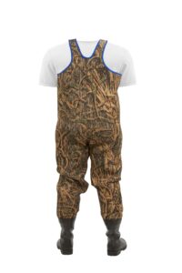 Womans ProSport Waders in Mossy Oak Shadow Grass with Blue Trim - ProSport Outdoors