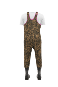 Womans ProSport Waders in Mossy Oak Shadow Grass with Purple Trim - ProSport Outdoors